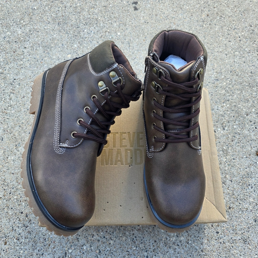 Steve Madden Drese Shoes Youth Boys Size 5
